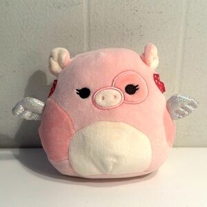 🖤 5/$30 🖤 Squishmallow Peety the Flying Pig 5” stuffy cute wings angel